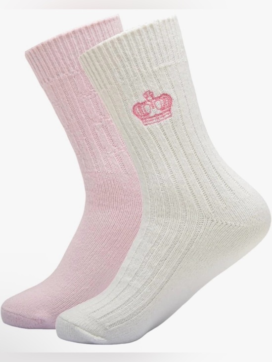 Juicy Couture Accessories - Juicy Couture Crown Socks (2 pack)
